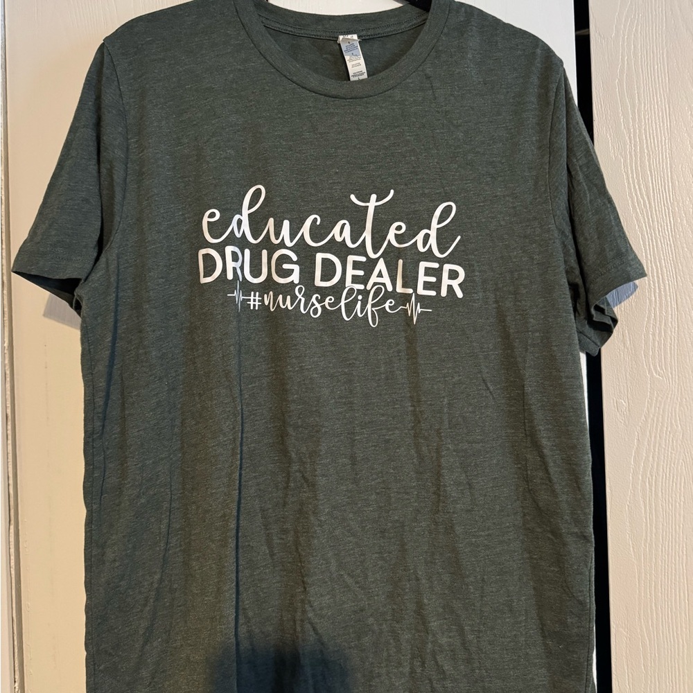 Bella Canvas Dark Green Short Sleeve Tee